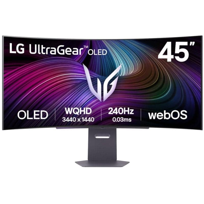 Monitor LG 45GX90SA-B 45" 3440x1440 240Hz OLED Curvo G-Sync FreeSync Premium