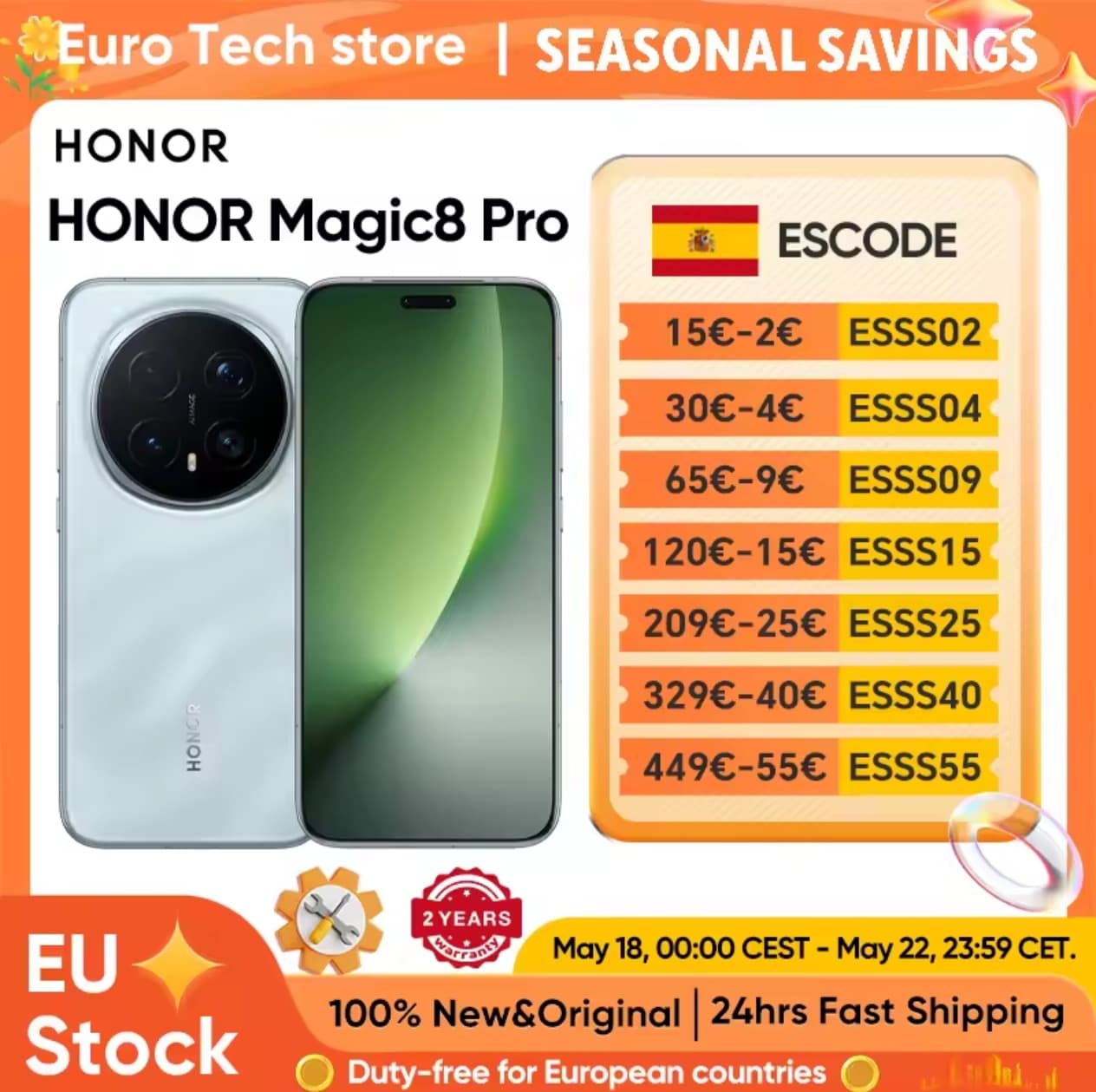 HONOR Magic 8 Pro 5G, 12GB 512GB