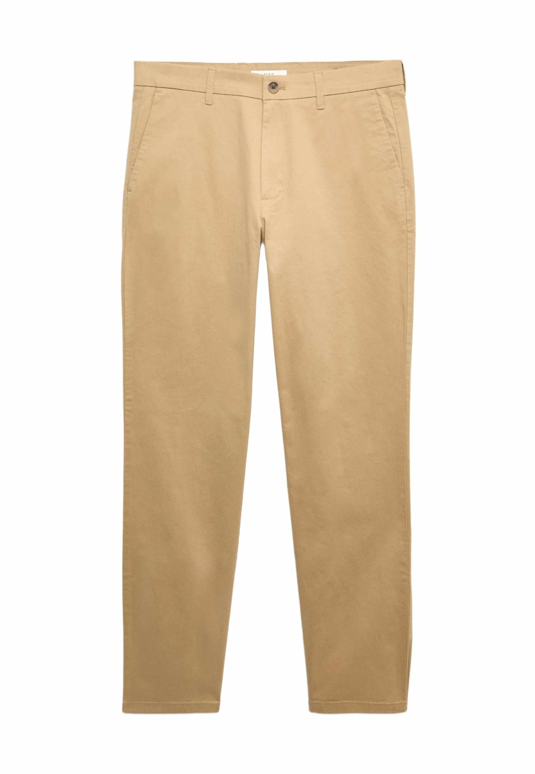 Marks & Spencer Chinos con Elasticidad para Hombre, Ajuste Normal, con Bolsillos