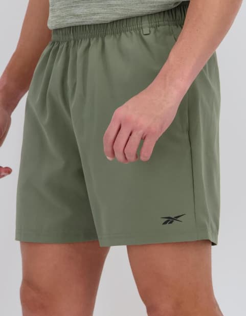 Reebok ED Pantalón corto Running Hombre | Taupe/Marrón | Tallas S, M, L y XL