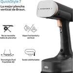 Braun QuickStyle 7 Plancha a Vapor con Suela de Cerámica 1600 W Negro