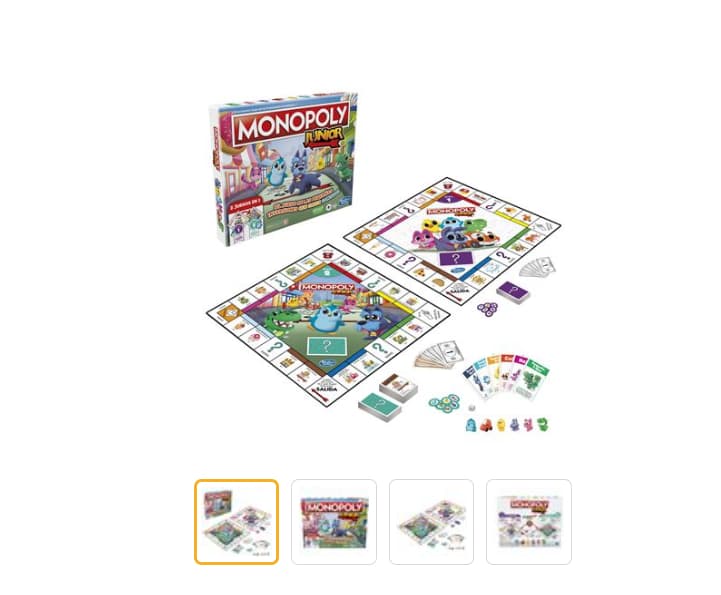 Monopoly Junior - 2 juegos en 1