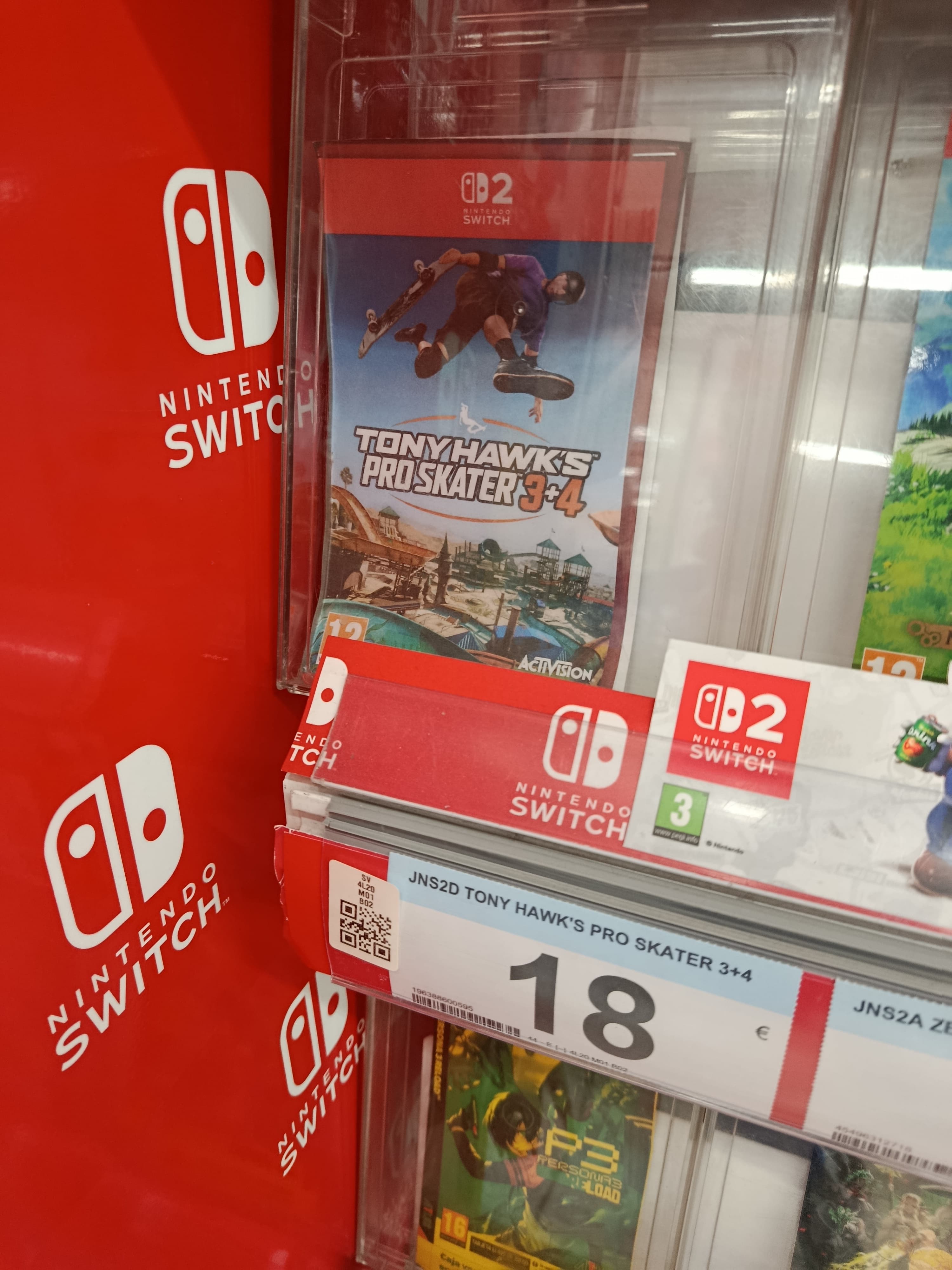 Tony Hawk's Pro Skater 3+4 NS2 (Carrefour de Lugones y los Prados)