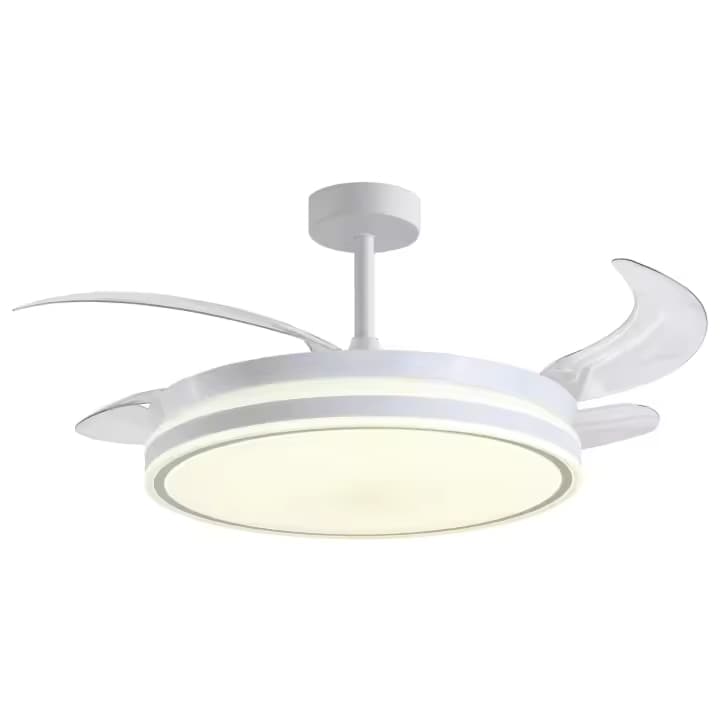 BEL AIR HOME - Ventilador de Techo ATENAS con Motor DC Silencioso - 108 cm de Diámetro, 3 Temperaturas de Luz