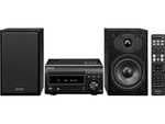 Microcadena - Denon D-M41, 60W, CD,Control de tono, Bluetooth, Negro