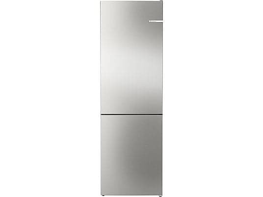 Frigorífico combi - Bosch KGN36VIEA, No Frost, 186 cm, 326 l, Cajón VitaFresh, EasyAccess, Inox antihuellas