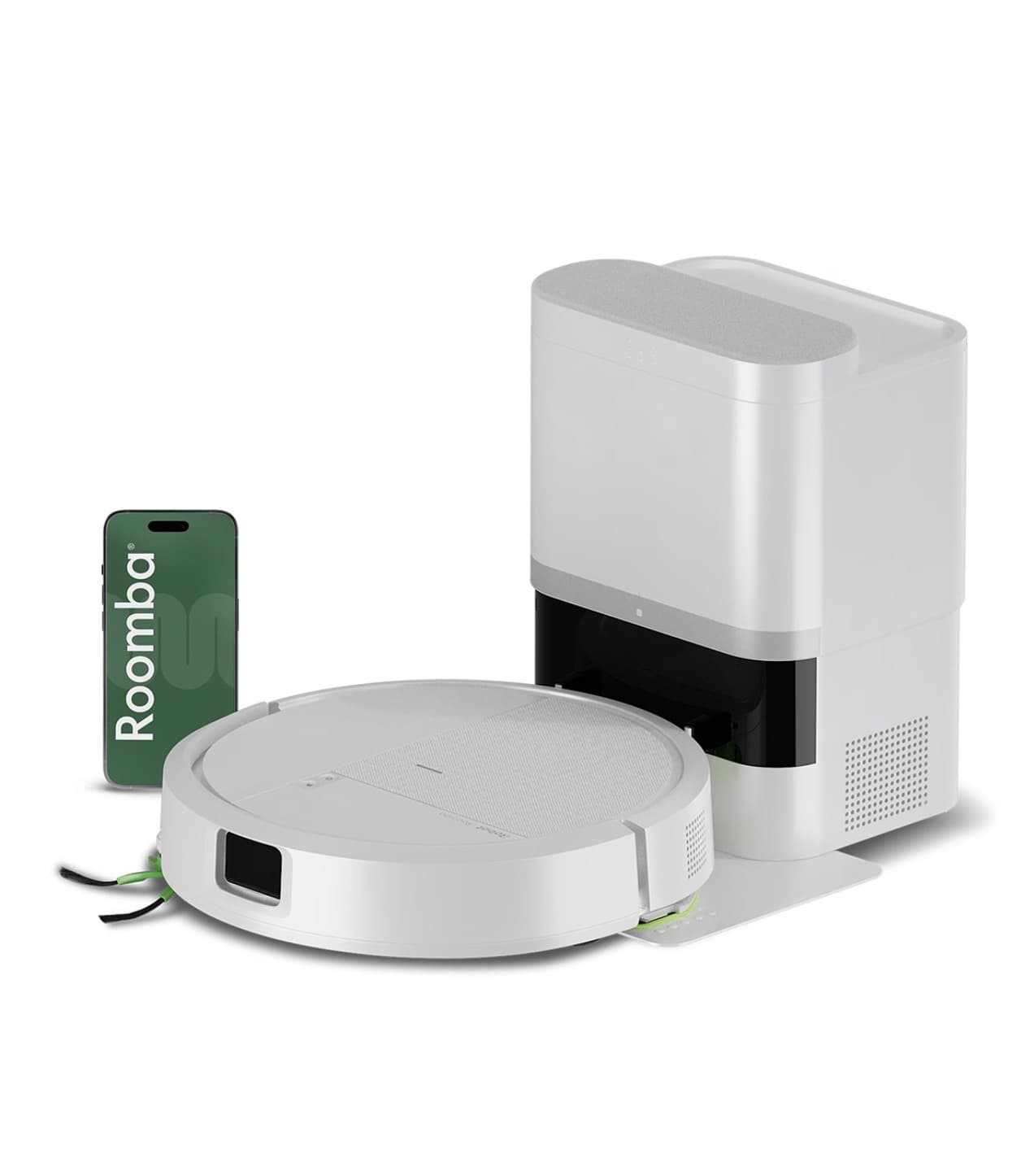 iRobot Robot aspirador y friegasuelos Roomba 115 Combo + Base AutoEmpty