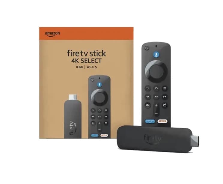 Reproductor multimedia - Amazon Fire TV Stick 4K Select (2025), Mando por voz Alexa, Reproduce contenido 4K streaming