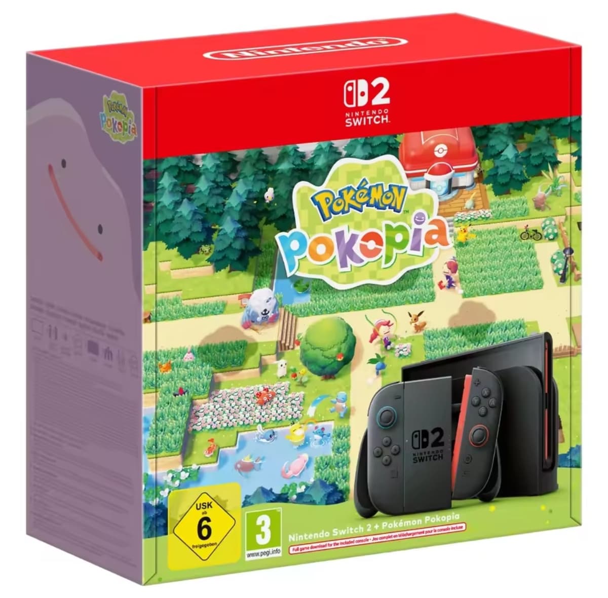 Consola Nintendo Switch 2 + Pokémon Pokopia (Envío desde España)