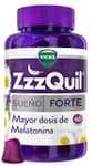 ZzzQuil Sueño Forte - Mayor Dosis de Melatonina - 60 Gummies para Dormir