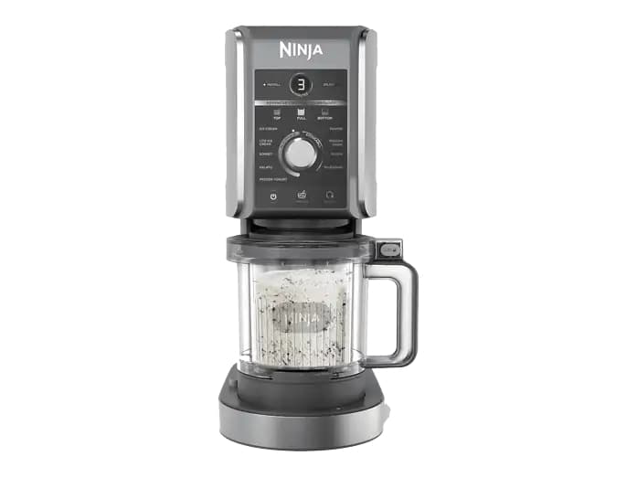 Heladera - Ninja CREAMi Deluxe 10-en-1, 10 programas, 2 tarrinas de 706m
