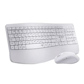Teclado y Ratón inalámbrico Subblim Combo Dual Office Prowave Negro/blanco