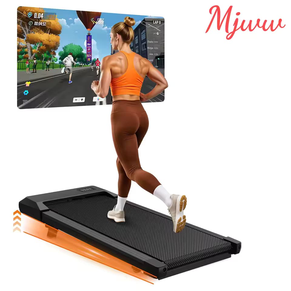 Caminadora Plegable MJWW con Inclinación del 6%, Velocidad de 6 km/h
