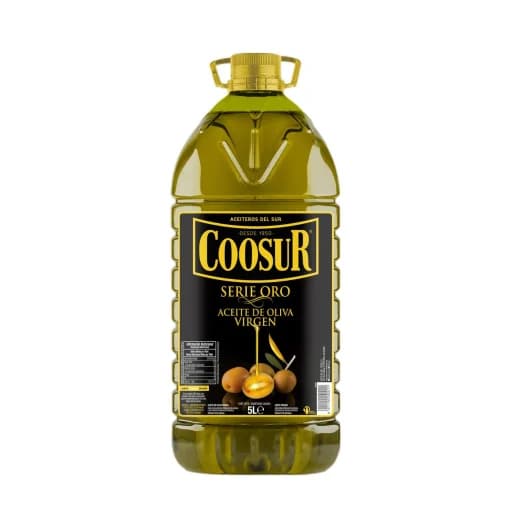 Aceite de oliva virgen serie oro Coosur 5 l.