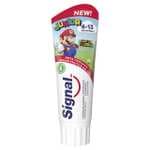 Signal Pasta de Dientes Junior 6-13 años Sabor Frutos Rojos Para Dientes de Leche y Permanentes 75ml