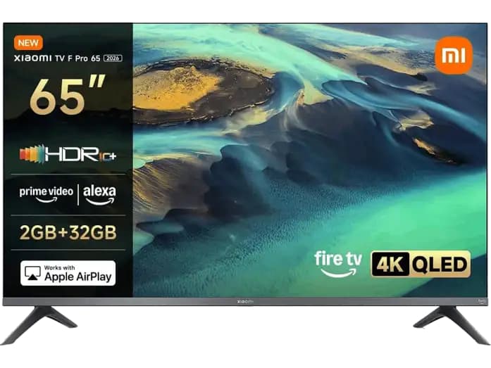 TV QLED 65" - Xiaomi 65 F PRO, UHD 4K, ARM Cortex-A55, Smart TV, Negro