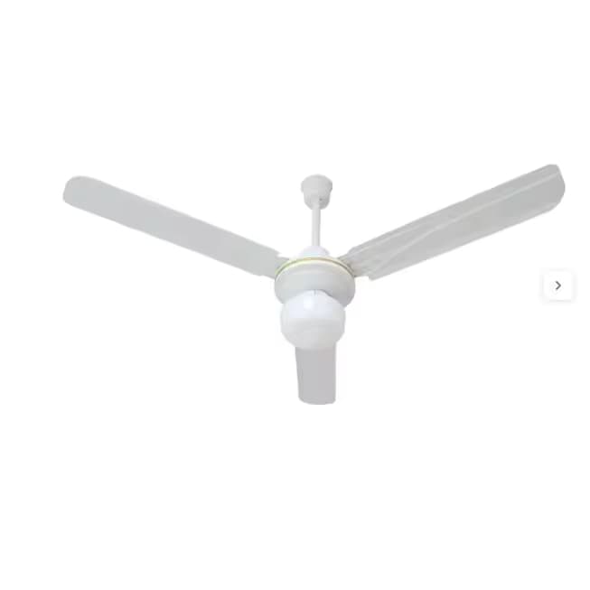 Ventilador de techo con luz, 5 velocidades, 120 cm de diámetro