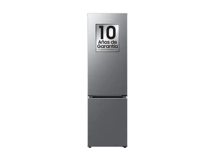 Frigorífico combi - Samsung RB38C776ASR/EF, Twin & Metal Cooling, 203 cm, 387 l, Wifi, Inox