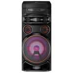 LG XBOOM RNC7 - Altavoz Bluetooth, Alta Potencia, USB, Funciones DJ, Karaoke, con Luces LED Variables, Amplia Conectividad