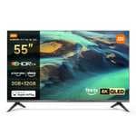 XIAOMI TV F Pro 55" 4K UHD QLED, Smart TV, Fire OS8.Alexa, HDR10+, Modo Game Boost 120Hz, 32GB, Apple AirPlay. Instalación en Pared Gratis