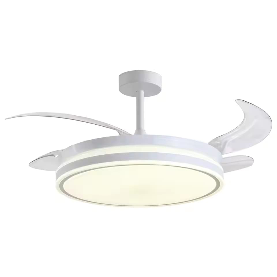 BEL AIR HOME - Ventilador de Techo ATENAS Motor DC 108 cm 3 Temperaturas de Luz (Desde España)
