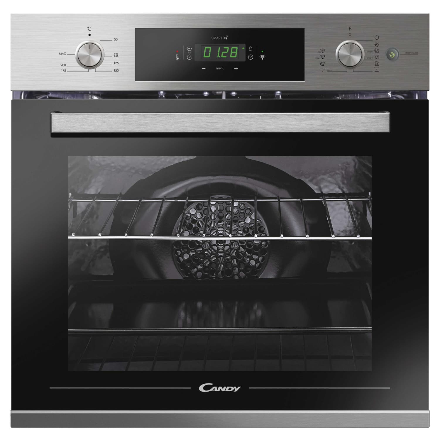 Horno Multifunción Wifi Candy A FCTS815XL | 70L | (WIFI+BLUETOOTH) | Aquactiva | Inox |