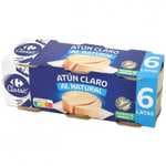 18 latas atún natural
