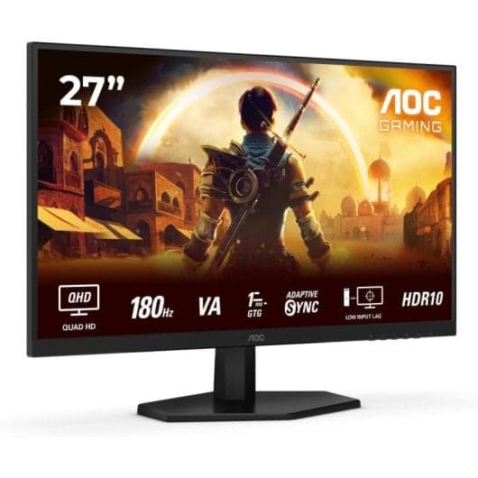 Monitor Gaming AOC Q27G42XNE 27" QHD (Fast VA 180Hz | 1ms | Adaptive Sync)