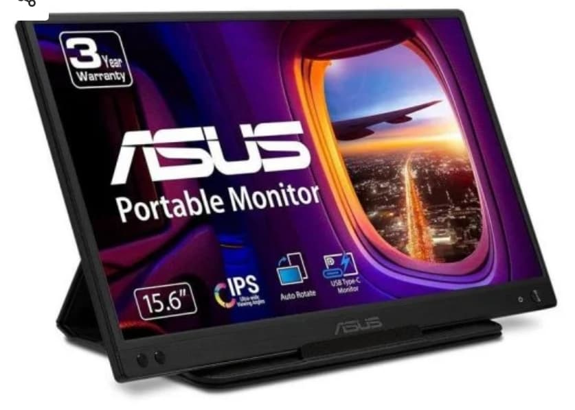 ASUS ZenScreen MB166C Monitor Portátil 15.6" LED IPS FullHD USB-C