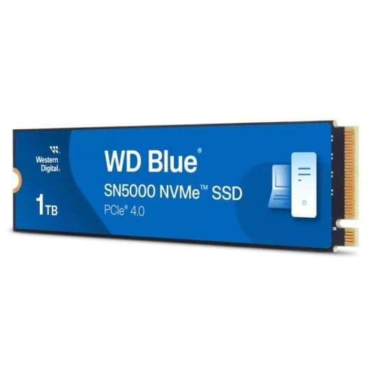 Disco Duro WD Blue SN5000 1TB Disco SSD M.2 PCIe 4.0 NVMe Gen4 Bulk