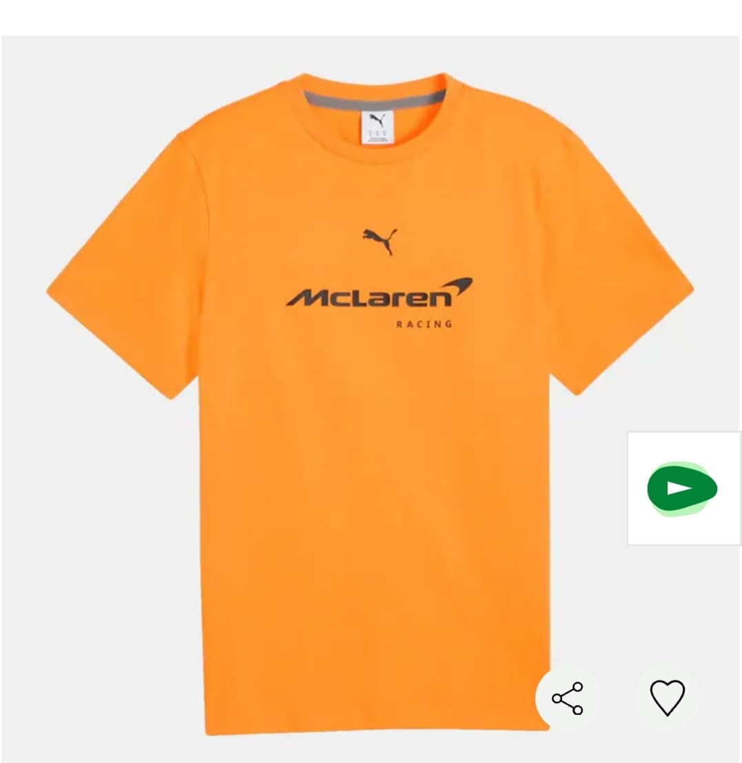 Camiseta puma Mclaren f1