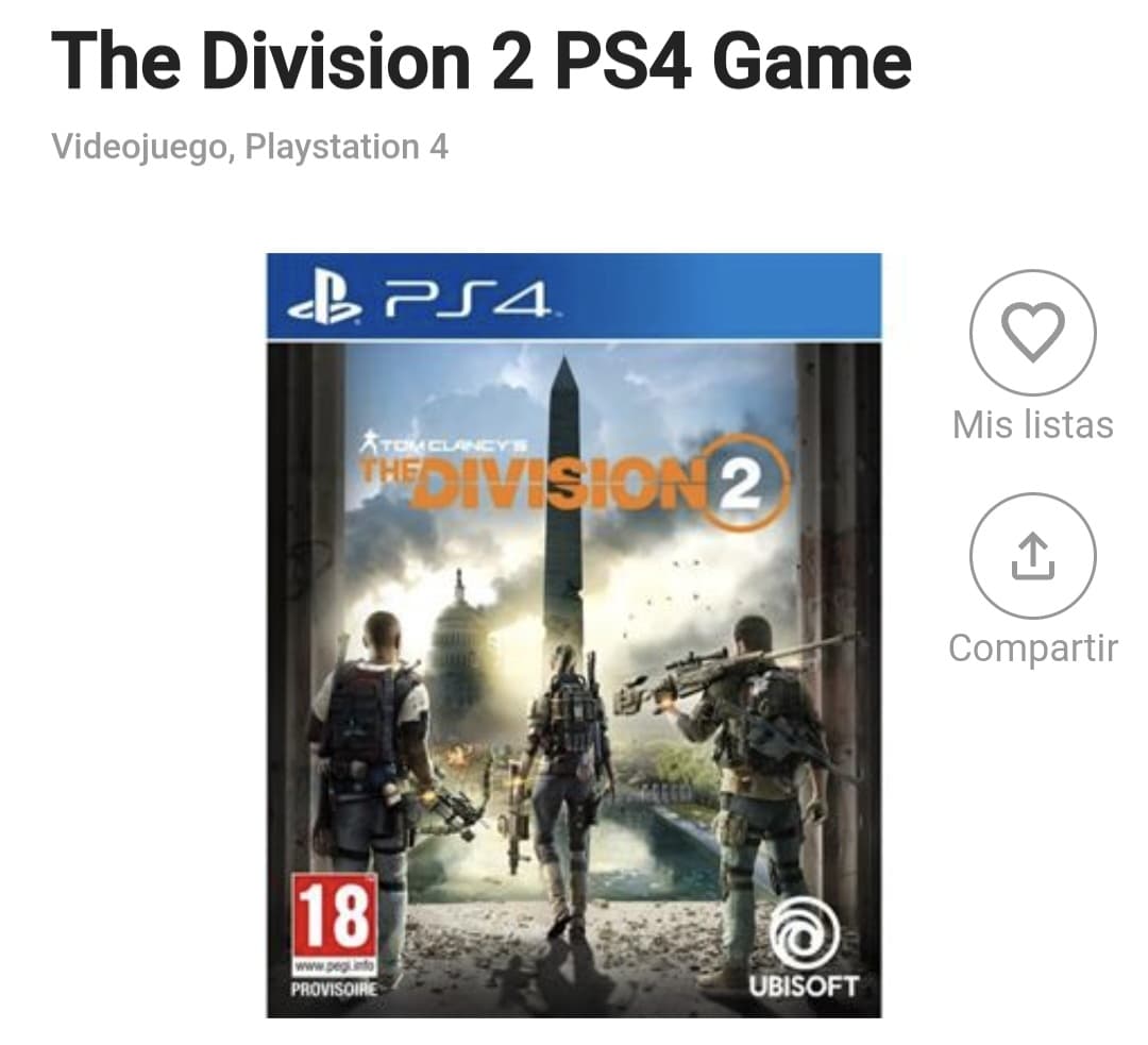 The Division 2 - PS4