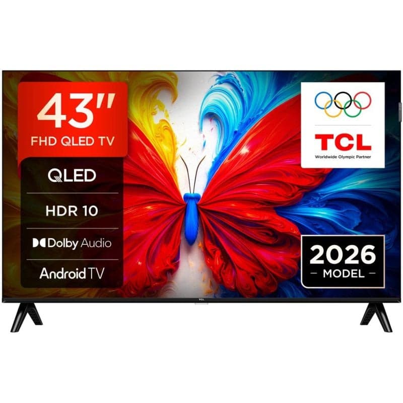 TV TCL LED S5L 43S5L 43" 4K UltraHD 60Hz Smart TV Android TV HDR10 Chromecast