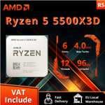 CPU AMD Ryzen 5 5500X3D AM4 3D V-Cache