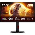Monitor AOC G4 Q27G4SDR 26.5" QHD 360Hz QD-OLED 0.03ms HDR TrueBlack 400 Adaptive Sync