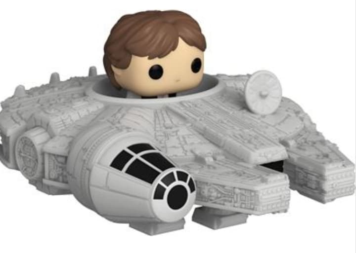Set Funko Bitty - Star Wars - Han Solo en el Halcón Milenario