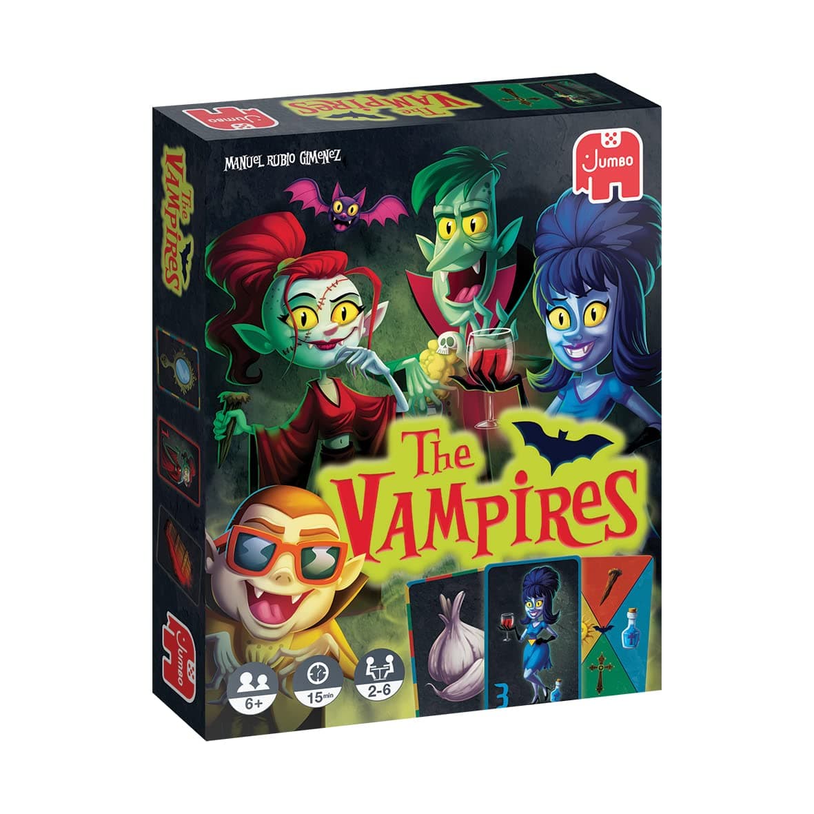 The Vampires, Juego de Mesa Familiar de Cartas a Partir de 6 años