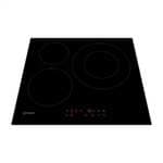Placa de Inducción Indesit ISF13Q60, 7200 W, 52 cm, 3 Zonas de Cocción, 9 Niveles de Potencia