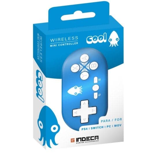 Gamepad Indeca Mini Controller Bluetooth Multiplataforma Azul (RECOGIDA EN TIENDA GRATIS)