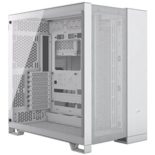Torre PC Corsair 6500D AIRFLOW Semitorre ATX Cristal Templado USB-C Blanca