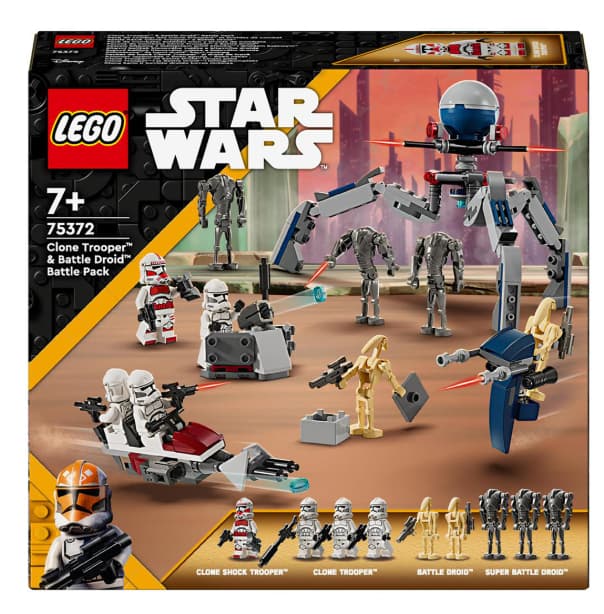 LEGO Star Wars: Pack de Combate Soldado Clon y Droide de Combate (75372)