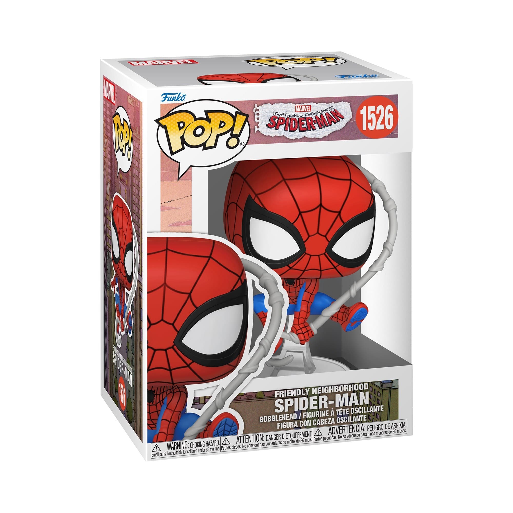 Figura Funko Pop SpiderMan (Final Suit) Marvel Animated Spiderman TV