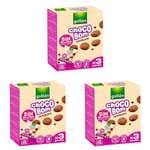 Galletas Choco Bom Mini Cacao Sin Gluten 120g (3x40g) (Paquete de 3)