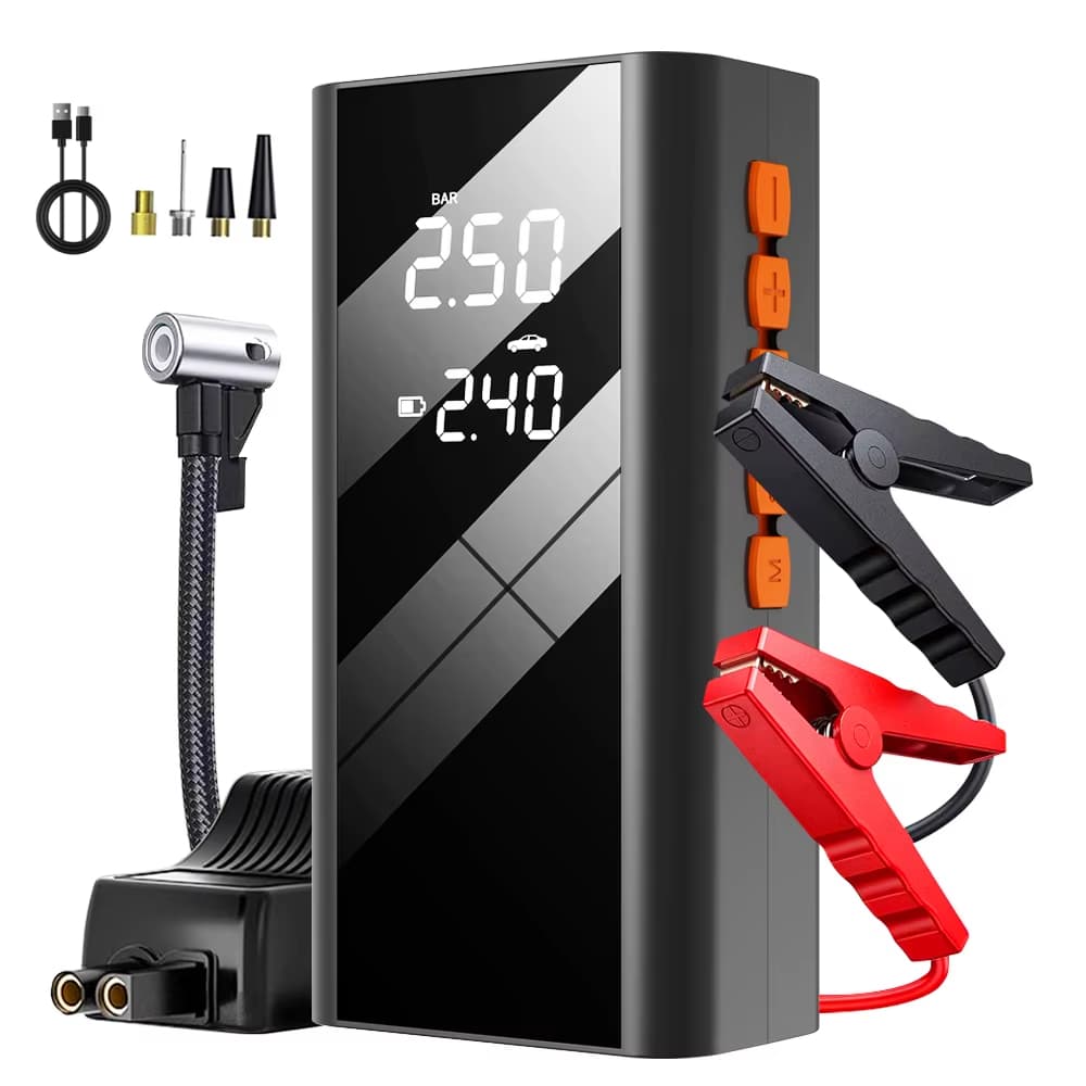 EAFC 1200A Arrancador de batería de coche + Compresor de Aire (Envio desde España=