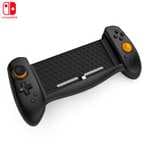 Dam Mando Grip Tns-18133c Compatible Con Nintendo Switch. Conexión Auto, Alta Ergonomía, Motores De Vibración, Sensores Giroscópicos. Negro