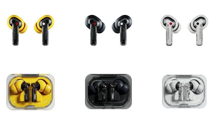 Nothing Ear (a) - Con Integración de ChatGPT, Cancelación de Ruido Activa, Algoritmo de Mejora de Graves y hasta 42,5 Horas de reproducción