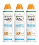 3X Delial Sensitive Advanced Bruma Protectora Solar IP50+