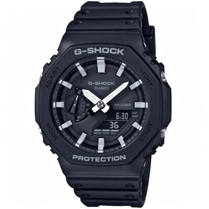 Reloj Analógico Digital de Cuarzo Para Hombre Casio G-Shock GA-2100, Diámetro 45MM