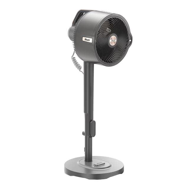 Ventilador de pie Shark FlexBreeze Pro Mist, 36 W, 5 velocidades, 2 modos SmartBreeze, sobremesa, 20 m, gris antracita