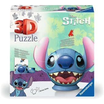 Puzzle 3D Disney Cabeza de Stitch